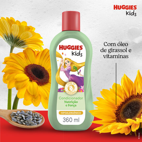 Condicionador Huggies Kids Nutrição e Força - 360ml